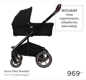 Baby & Tiener Nuna Mixx Riveted aanbieding