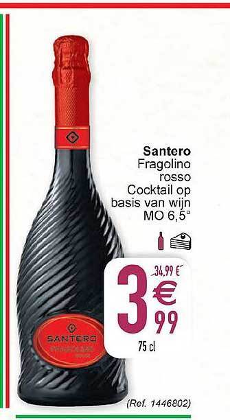 Cora Santero fragolino rosso aanbieding