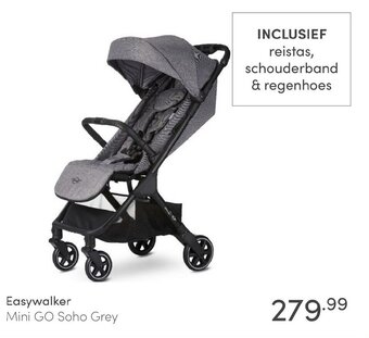 Baby & Tiener Easywalker Mini Go Soho Grey aanbieding
