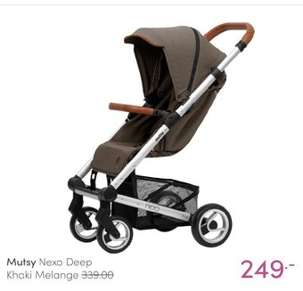 Mutsy Nexo Deep Khaki Melange