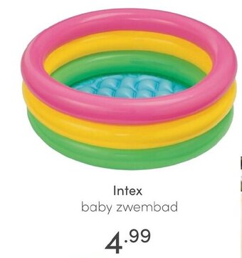 Baby & Tiener Intex baby zwembad aanbieding