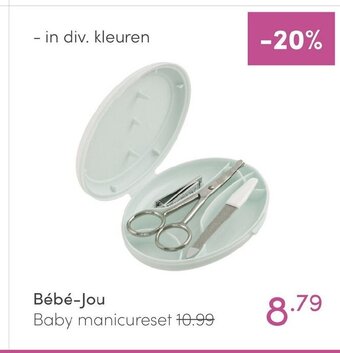 Baby & Tiener Bébé-Jou Baby manicureset aanbieding