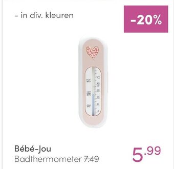 Baby & Tiener Bébé-Jou Badthermometer aanbieding