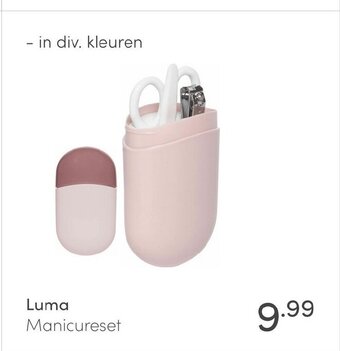 Baby & Tiener Luma Manicureset aanbieding