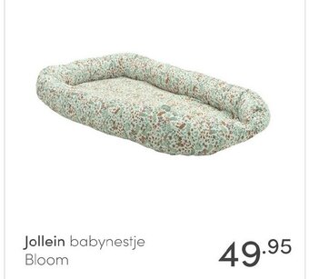 Baby & Tiener Jollein babynestje Bloom aanbieding