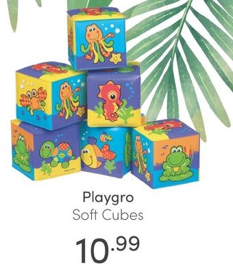 Baby & Tiener Playgro Soft Cubes aanbieding