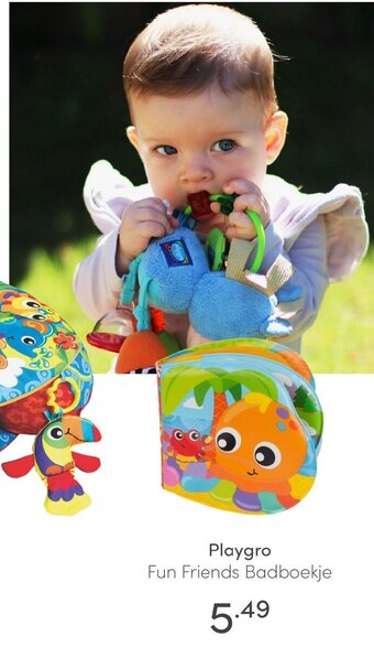 Playgro Fun Friends Badboekje