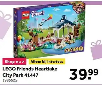 Lego friends heartlake city park 41447