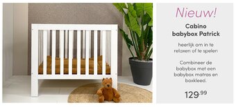 Baby & Tiener Cabino babybox Patrick aanbieding