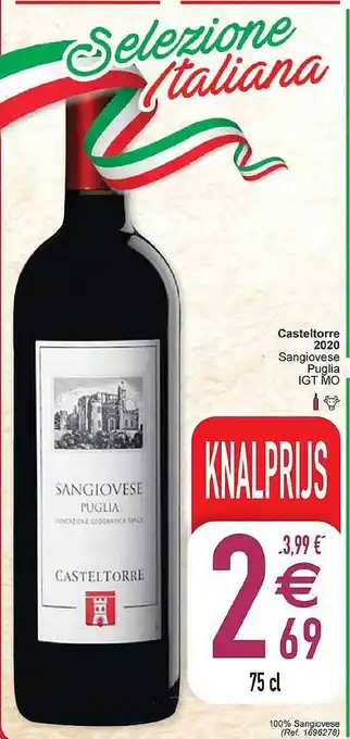 Cora Casteltorre sangiovese puglia aanbieding