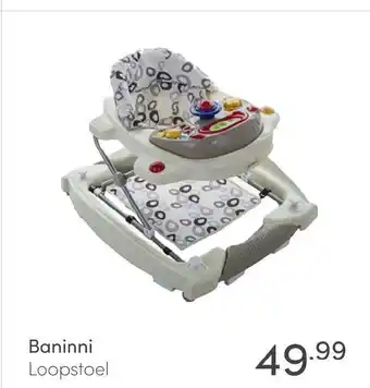 Baby & Tiener Banini Loopstoel aanbieding