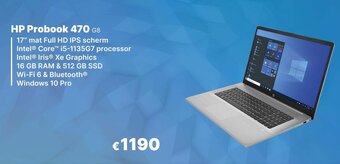 IT Resellers HP Probook 470 G8 aanbieding
