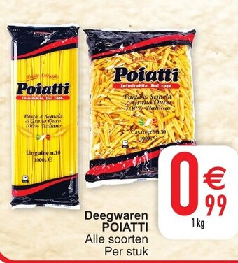 Cora Poiatti Deegwaren aanbieding