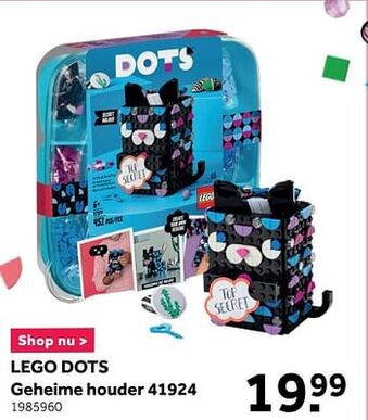 Lego dots geheime houder 41924