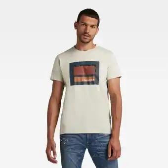 G-Star RAW G-star raw covered originals t-shirt aanbieding