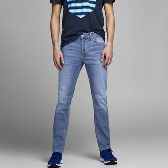 La Redoute Jack & jones stretch slim jeans jjiglenn aanbieding