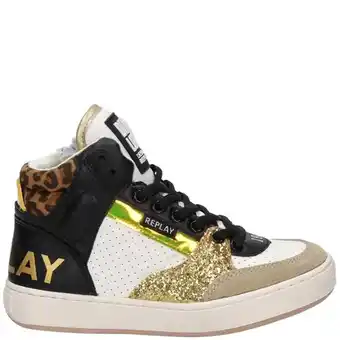 Nelson Replay cobra hoge sneakers aanbieding