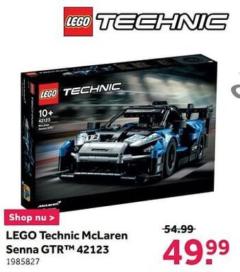 Lego technic mclaren senna gtr 42123
