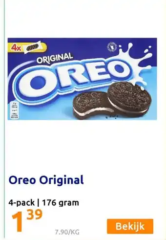 Action Oreo original 176 gram aanbieding