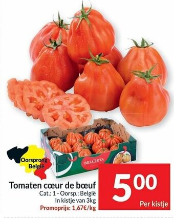 Intermarché Tomaten coeur de boeuf aanbieding