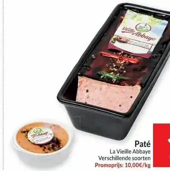 Intermarché Pate 1kg aanbieding