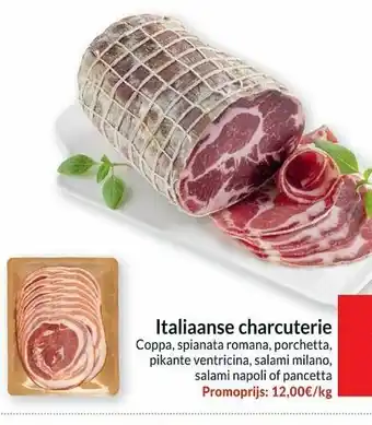 Intermarché Italiaanse charcuterie 1kg aanbieding