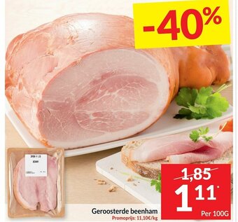 Geroosterde beenham 100g