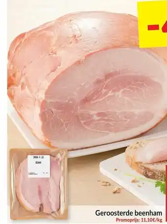 Intermarché Geroosterde beenham 1kg aanbieding