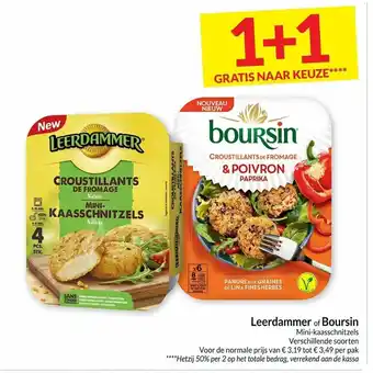 Intermarché Leerdammer boursin aanbieding