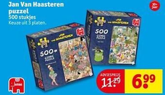 Kruidvat Jan van haasteren puzzel aanbieding