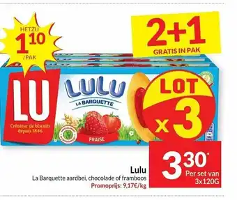 Intermarché Lulu 3x120g aanbieding