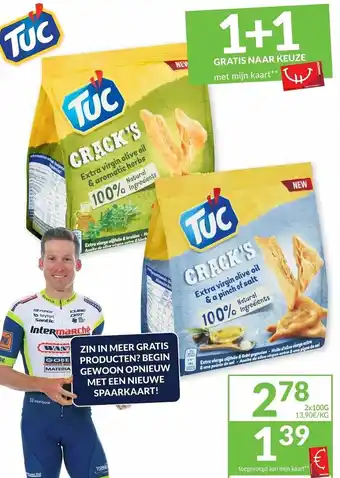 Intermarché Tuc 2x100g aanbieding