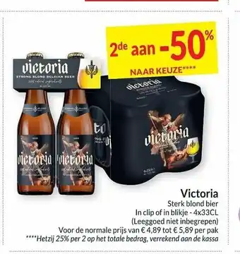 Intermarché Victoria 4x33cl aanbieding