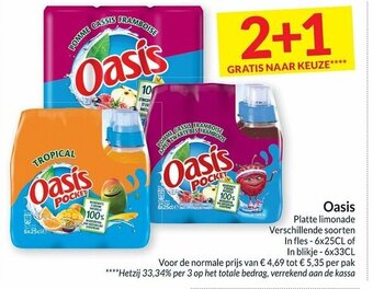Intermarché Oasis aanbieding