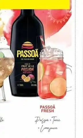 Intermarché Passoa 17 in fles 70cl aanbieding