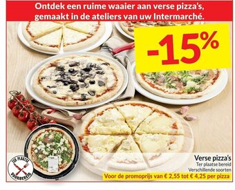 Intermarché Verse pizza's aanbieding