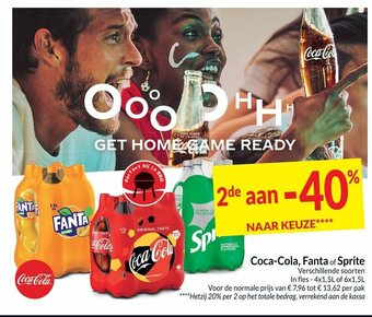 Intermarché Coca-cola, fanta of sprite aanbieding
