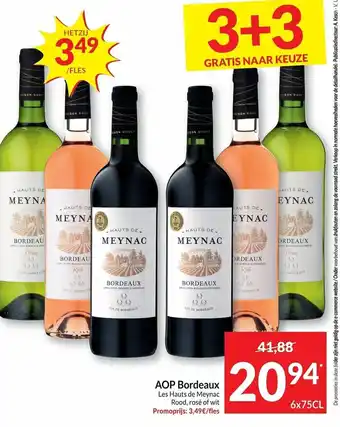 Intermarché AOP Bordeaux 6x75cl aanbieding