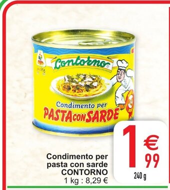 Cora Contorno Condimento per pasta con sarde aanbieding