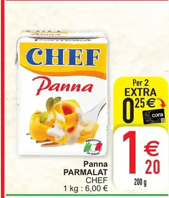 Cora Parmalat Chef Panna aanbieding