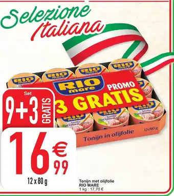 Cora Rio Mare Tonijn met olijfolie aanbieding