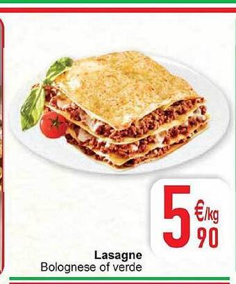 Cora Lasagne aanbieding