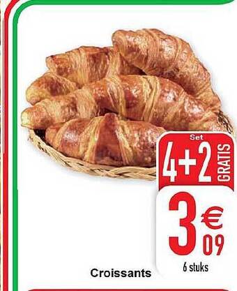 Cora Croissants aanbieding