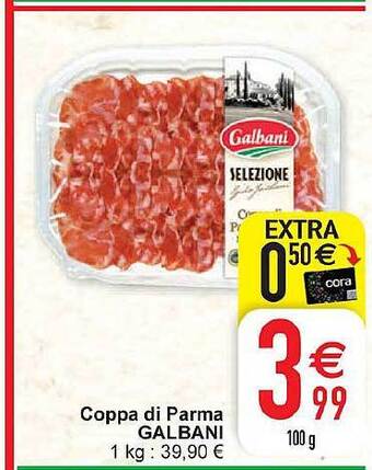 Cora Coppa di parma galbani aanbieding