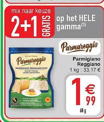 Cora Parmigiano reggiano aanbieding