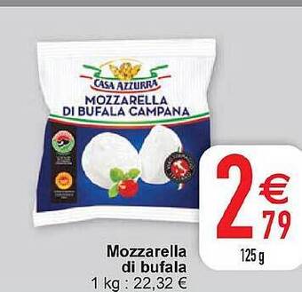 Cora Mozzarella di bufala aanbieding