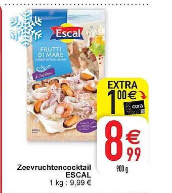 Cora Zeevruchtencocktail escal aanbieding