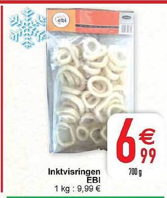 Cora Inktvisringen ebi aanbieding