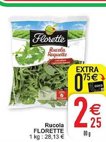 Cora Rucola florette aanbieding