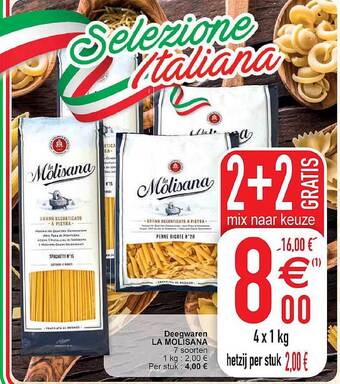 Cora Deegwaren la molisana aanbieding